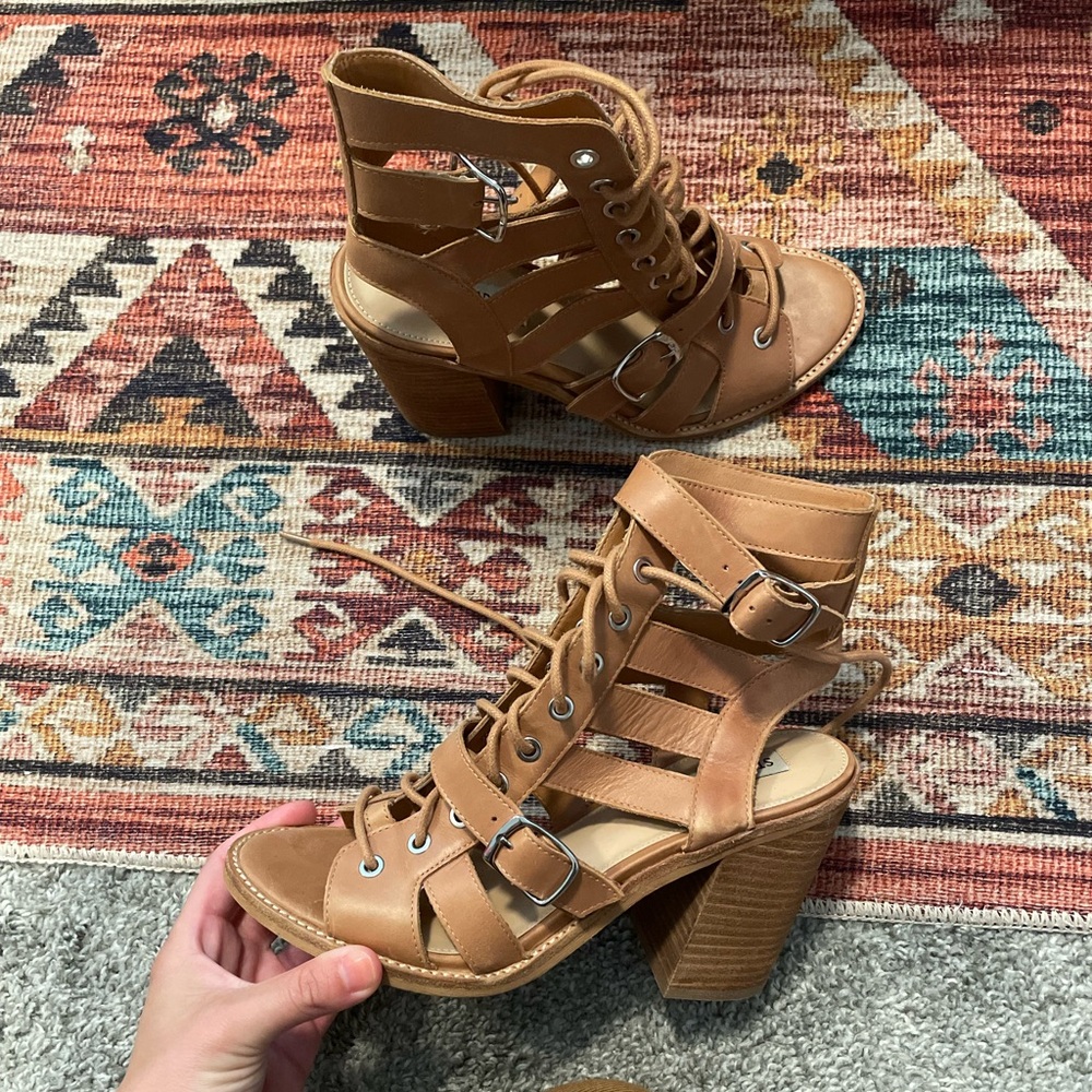 Steve Madden Cecilia leather heels size 8.5
